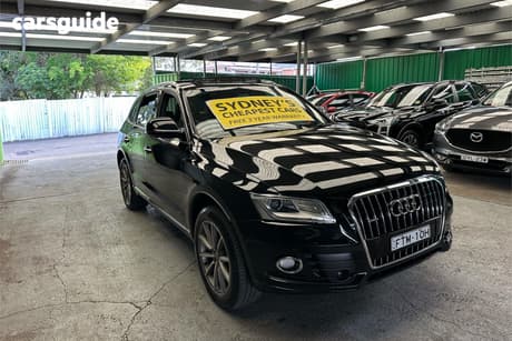 Black 2016 Audi Q5 Wagon 2.0 Tfsi Quattro