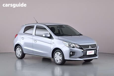 Silver 2021 Mitsubishi Mirage Hatchback Es