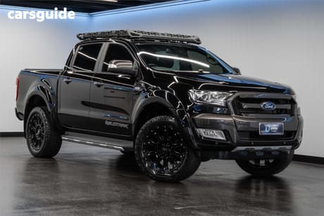 Black 2017 Ford Ranger Dual Cab Pick-up Wildtrak 3.2 (4X4)
