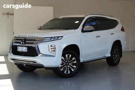White 2022 Mitsubishi Pajero Sport Wagon Exceed (4Wd) 7 Seat