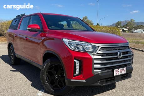 Red 2024 Ssangyong Musso XLV Crew Cab Pickup Ultimate