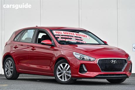 Red 2017 Hyundai I30 Hatchback Active