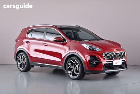 Red 2020 Kia Sportage Wagon Gt-Line (Awd)