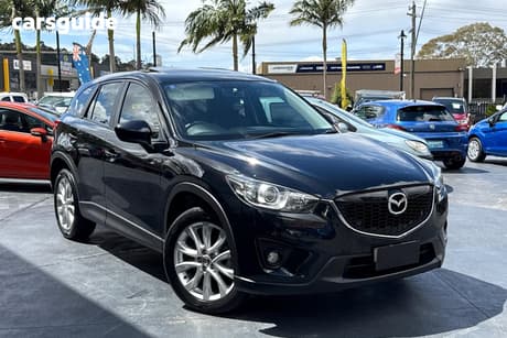 Black 2013 Mazda CX-5 Wagon Grand Tourer (4X4)