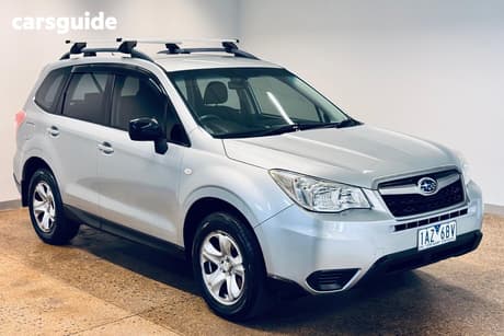 Silver 2013 Subaru Forester Wagon 2.5I