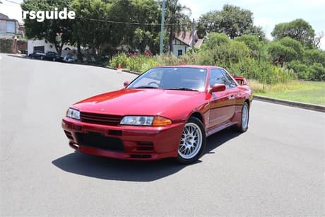 Red 1994 Nissan Skyline Coupe Gtr V-Spec
