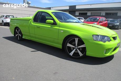 Green 2005 Ford Falcon Ute Ute Tray XR8 R