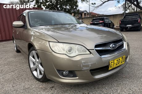 Gold 2008 Subaru Liberty Wagon 2.5I Heritage