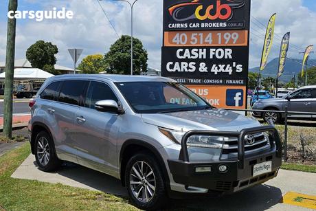 Silver 2017 Toyota Kluger Wagon Gxl (4X4)