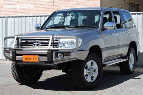 Beige 2006 Toyota Landcruiser Wagon Gxl (4X4)