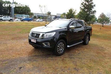 Black 2015 Nissan Navara Dual Cab Utility St-X