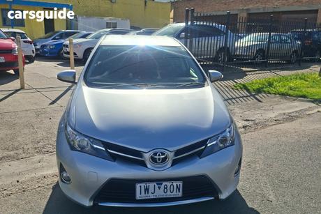 Silver 2013 Toyota Corolla Hatchback Ascent Sport