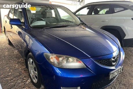 Blue 2006 Mazda 3 Sedan Neo