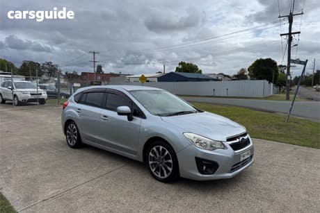 Silver 2012 Subaru Impreza Hatchback 2.0I-L (Awd)