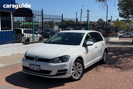 White 2016 Volkswagen Golf Hatchback 92 Tsi Comfortline