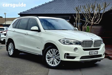 White 2016 BMW X5 Wagon Xdrive 40D