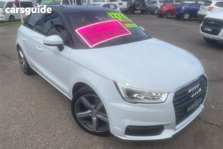 Black 2016 Audi A1 Hatchback Sportback 1.4 Tfsi Sport