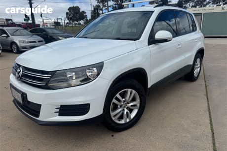 White 2016 Volkswagen Tiguan Wagon 118 Tsi (4X2)