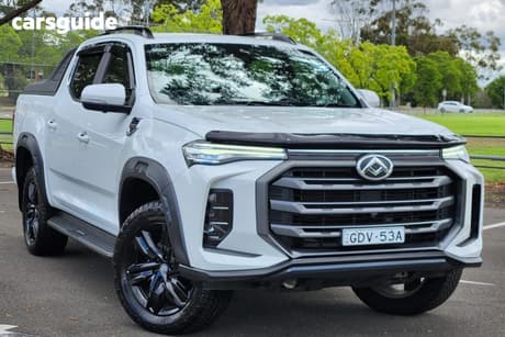 White 2024 LDV T60 Double Cab Utility Max Luxe (4X4)
