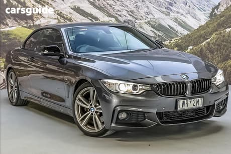Grey 2014 BMW 428I Convertible Sport Line