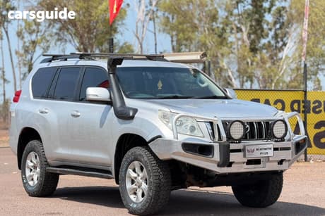 Silver 2011 Toyota Landcruiser Prado Wagon Gxl (4X4)