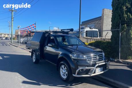 Black 2019 Great Wall Steed Cab Chassis (4X2)