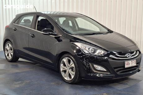 Black 2013 Hyundai I30 Hatchback Premium