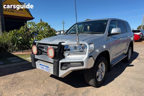 Silver 2017 Toyota Landcruiser Wagon Gxl (4X4)