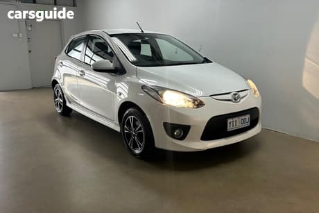 White 2009 Mazda Mazda2 Hatch