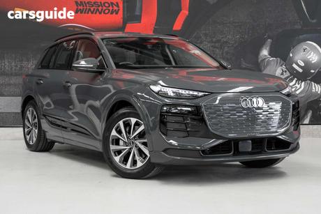 Grey 2025 Audi Q6 E-Tron Wagon Performance