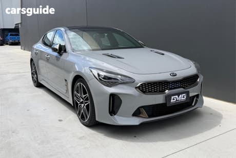 Grey 2020 Kia Stinger Sedan Gt (Black Leather)