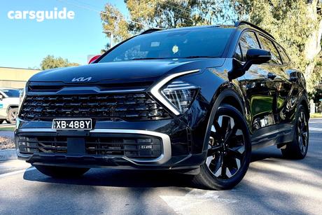 Black 2021 Kia Sportage Wagon Gt-Line (Awd)