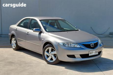 Silver 2003 Mazda 6 Sedan Classic