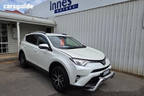 White 2018 Toyota RAV4 Wagon Gxl (4X4)