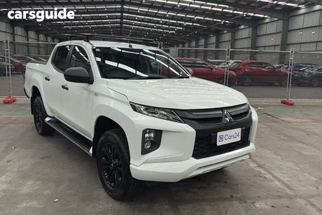 White 2021 Mitsubishi Triton Double Cab Pick Up Glx-R (4X2)