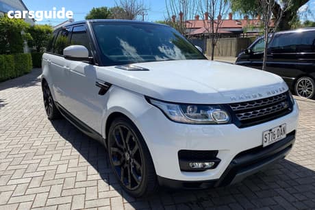 White 2016 Land Rover Range Rover Sport Wagon 3.0 Tdv6 Se