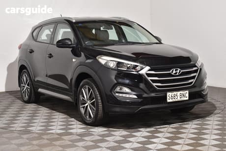 Black 2016 Hyundai Tucson Wagon Active X (Fwd)