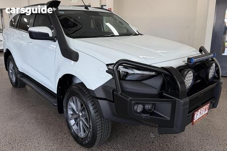 White 2025 Isuzu MU-X Wagon Ls-U (4X4)