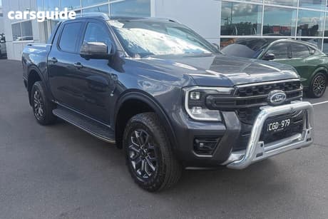 Grey 2022 Ford Ranger Double Cab Pick Up Wildtrak 3.0 (4X4)