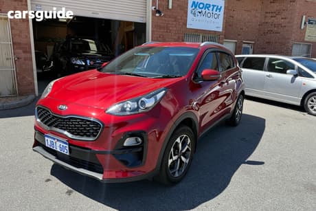 Red 2020 Kia Sportage Wagon S (Fwd)