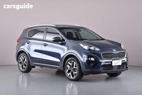 Blue 2020 Kia Sportage Wagon Sx (Fwd)