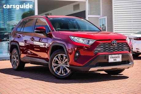 Red 2022 Toyota RAV4 Wagon Gxl (2Wd)