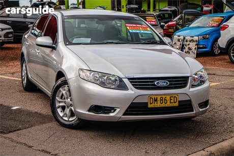 Silver 2010 Ford Falcon Sedan Xt