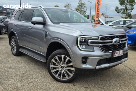Silver 2024 Ford Everest Wagon Platinum (4Wd)