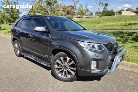 Grey 2014 Kia Sorento Wagon Platinum (4X4)