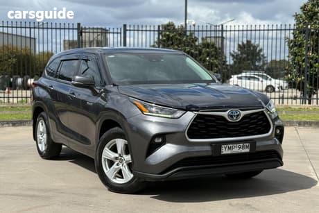 Grey 2023 Toyota Kluger Wagon Gx Hybrid Awd