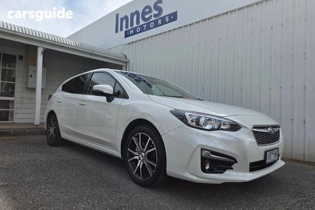 White 2019 Subaru Impreza Hatchback 2.0I-L (Awd)