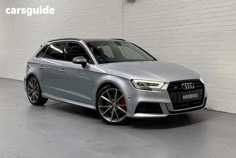 Silver 2018 Audi S3 Hatchback Sportback 2.0 Tfsi Quattro
