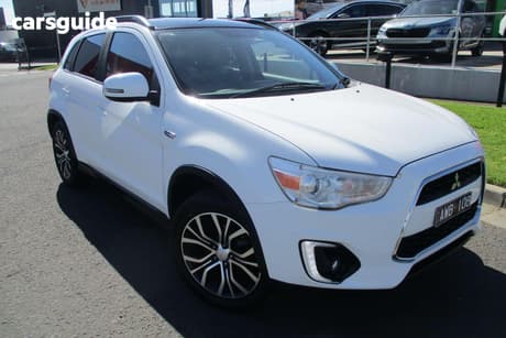 White 2016 Mitsubishi ASX Wagon Ls (2Wd)