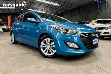 Blue 2013 Hyundai I30 Hatchback Se